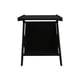 thumbnail image 1 of Mesa Lateral para Sofá Casual Home en Forma de Z con Almacenamiento - Negro, 1 of 9