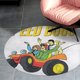 thumbnail image 4 of Speed Buggy Alfombra Redonda de Felpa Coral, Antideslizante, No Desprende Pelusas, Lavable y Duradera para Salón, Dormitorio y Habitación de Niños 60cm, 4 of 6