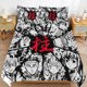 thumbnail image 1 of Demon-Slayer Demon-Slayer Bedding Set Sheet Set for Kids Adults,All Season Lightweight, 1 of 5