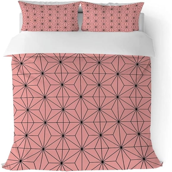 Anime-duv-et C-ov-er s-et ki-g size de-Mon Ka-Madnez-Uko bed-Ding set-3 pieces sof-t microfiber-er quilt cover for-kids boys teen-s bedroom decor-comforter C-over with 2 pillowcase