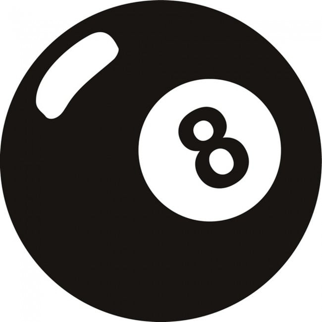 Rienda Libre Graphics - Decomural Black 8 Ball Pool Snooker Ws-19052