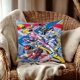 thumbnail image 1 of The Brilliant Team Assembles" Themed Printed Pillow Cover, 1 of 5