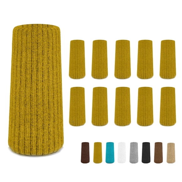 Calcetines para patas de silla IAMZAY, 16 piezas, protectores elásticos para el piso