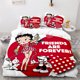 thumbnail image 1 of Cover Set Bedding Set Home Textiles Betty Boop Friends Are Forever Gift3-Piece Bedding Set (1 Duvet Cover + 2 Pillow Shams), 1 of 3
