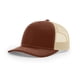 thumbnail image 1 of Gorra de béisbol Richardson 112 Trucker Snapback Split Marrón/Caqui, 1 of 7