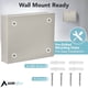 thumbnail image 2 of Soporte de pared Adir Metal con cierre y ranura para sugerencias, 30 x 25 x 30 cm, 2 of 9