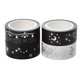 thumbnail image 3 of Set De 4 Rollos De Cinta Washi Decorativa Fiocias Purpurina Plata, 3 of 5