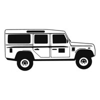Rienda Libre Graphics - Decomural Land Rover Jeep Ws-15333