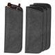 thumbnail image 1 of Uxcell 4 Piezas Estuches Suaves para Gafas, Estuche de Cuero para Gafas de Sol, Funda Portátil para Gafas para Mujeres y Hombres, Estuches para Gafas de Sol Negro, 1 of 7