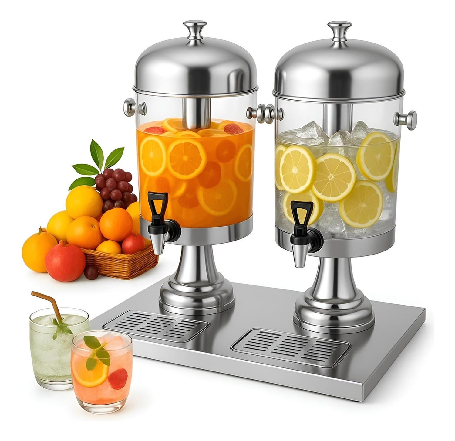 Pasteleriuscl - Dispensadores Doble De Bebidas Para Fiestas