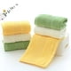 thumbnail image 4 of Xiao Hua Toalla de Baño Gruesa de Color Sólido para el Hogar, Lavar la Cara, Suave y Absorbente, Terciopelo Largo, Algodón Puro, Blanco Leche, Juego de 4 Piezas, 13.8 x 29.5 in, 4 of 4