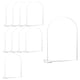 thumbnail image 2 of Tarjetas de lugar de acrílico transparente con soporte de acrílico Números de mesa de boda con soporte de acrílico Placas de tarjetas de nombre de 10 piezas, 2 of 2