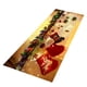 thumbnail image 1 of Estera De Puerta De Navidad Impresa Decoraciones De Brida Antideslizante Para El Estilo De La Oficina 4 60x180cm, 1 of 5