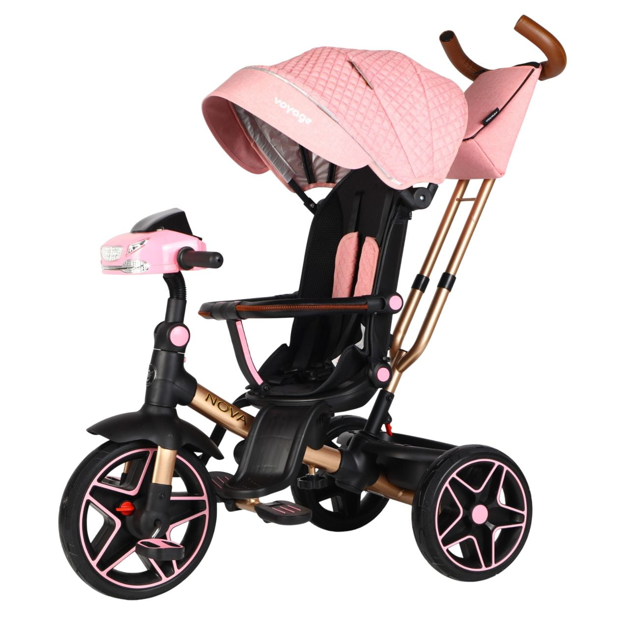 Voyage - Triciclo Giratorio Nova Pink