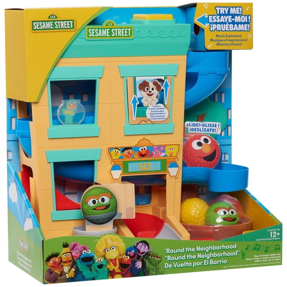 Set de juego Just Play SESAME STREET 'Round The Neighborhood +12 millones