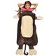thumbnail image 2 of Manta Catalonia Monkey para niños, con capucha y cómoda, 2 of 6