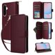 thumbnail image 5 of Funda Cartera con Cremallera y Correa para Samsung Galaxy A56 Soporte y Tarjetero Rojo, 5 of 6