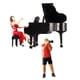thumbnail image 1 of Escena De Figura De Pianista 1/64 Tocando El Piano, 1 of 6