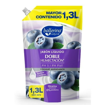 Jabón Yoghurt Arandanos 1300 Ml Ballerina