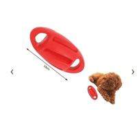 Genérico - Pelota Rugby Con Mangos Juguete Para Perros Tipo Kong - Cs