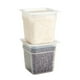 thumbnail image 1 of Recipiente Graduado Cuadrado Polipropileno 1 Lt Con Tapa, 1 of 2