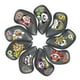 thumbnail image 4 of 9 Piezas Club Head Cover Impermeable Hombres Regalo Head Protector Golf Iron Headcovers Negro, 4 of 5