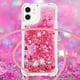 thumbnail image 3 of Funda FOXDOCK para iPhone 12 Mini con Cuerda Ajustable, Brillo Líquido, Protección Antigolpes y Lente – Ideal para Regalo, 3 of 6