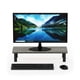 thumbnail image 4 of Soporte elevador para monitor Furinno Turn-N-Tube, roble francés, gris/negro, 4 of 6