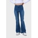 thumbnail image 1 of Jeans Mujer Flare Línea Push Azul - ll, 1 of 4
