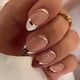 thumbnail image 1 of 24 pcs Leopard Print Pink Press On Nails - Short Almond Fake Nails with White Tip - Acrylic False Nails for Women and Girls - Easy to Apply and Durable, 1 of 2