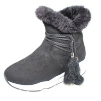 Botín Piel Negro Vía Franca