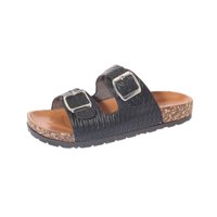 Sandalia Negro Vía Franca