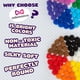 thumbnail image 3 of Bolas de pompones Craft Adeweave 300 multicolores con caja reutilizable, 3 of 6