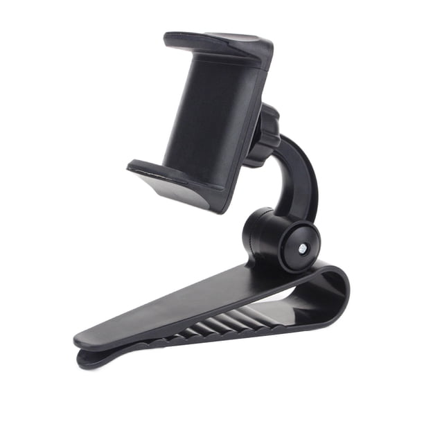 Drive Safely With Our Universal Sun Visor Phone Mount - 360 Rotating Car Phone Holder Compatible With All Smartphones