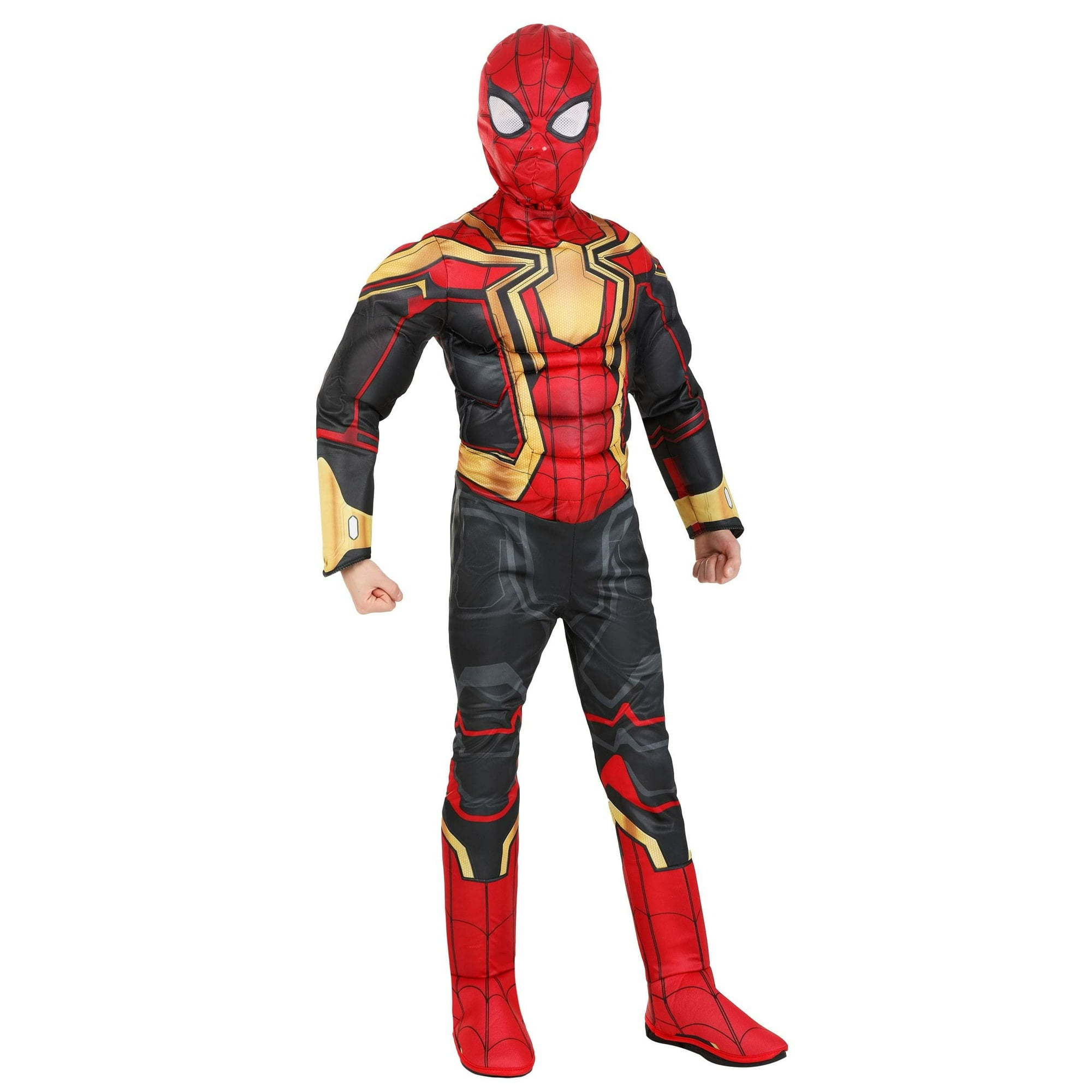 Jazwares Costume Play - Disfraz Jazwares Spider-man Oficial Para Jóvenes Halloween M, Rojo