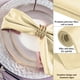 thumbnail image 3 of Juego de 6 servilletas de tela de 43 x 43 cm, lavables, reutilizables, para restaurantes, bodas y festividades., 3 of 5