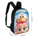 thumbnail image 2 of Cigüeñas-theme Backpack, Campus style schoolbag Bookbag with Adjustable Shoulder Straps And Large Zip Compartment, Unisex Travel Bags., 2 of 6