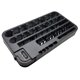 thumbnail image 3 of caja de la batería del probador del poder del estante del organizador del almacenamiento de la batería aa soporte del aaa 9v 72, 3 of 5