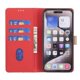 thumbnail image 4 of Funda Cartera con Bloqueo RFID para Xiaomi 15 con Ranuras y Soporte Rojo, 4 of 5