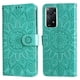 thumbnail image 3 of Funda tipo cartera FOXDOCK para Xiaomi Redmi Note 11 Pro Plus 5G , diseño girasol en relieve, cuero PU, cierre magnético, soporte y tarjetero, 3 of 5
