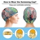 thumbnail image 3 of Chainsaw Man Gorro de Natación de Licra, Gorro de Baño de Tela Cómoda, Gorro Elástico Antideslizante para Hombres, Mujeres y Niños, 3 of 6