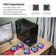 thumbnail image 2 of Gabinete PC Montech HS01 PRO Mid-Tower de alto flujo de aire con 5 ventiladores ARGB, 2 of 9