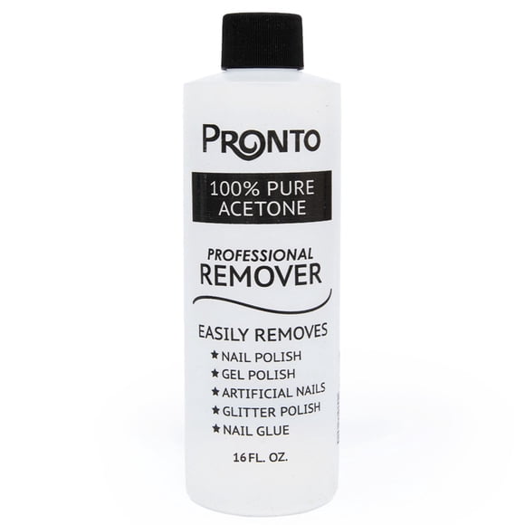 Quitaesmalte Pronto Pure Acetone 473 ml/16 Fl Oz