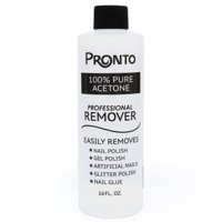 Quitaesmalte Pronto Pure Acetone 473 Ml/16 Fl Oz