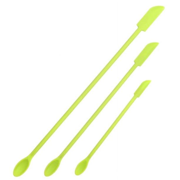 Espátula de belleza, espátula de maquillaje, mini espátula para cosméticos y tarros de cocina, espátula de silicona pequeña Last Drop