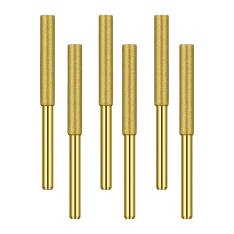 Magideal - Afilador De De Cadena De Diamante De 6 Piezas, Afilador À Moto Eléctrica, Afilador De Tallado, Molinillo De Cadena, Molinillo De 40 Mm