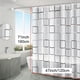 thumbnail image 1 of 1pc Shower Curtain With 12 Hooks, Waterproof And Mildew-Proof Bath Curtain, Bathroom Decor, Curtain For Windows, 1 of 5