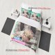thumbnail image 1 of Park Sung-Hoon Cute Cartoon Creative Style Pattern Three-Piece Set Soft And Comfortable bedding, 1 of 1