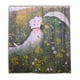 thumbnail image 1 of Cortina de ducha con diseño de Monet y ganchos, 167 x 183 cm, 1 of 3