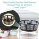 thumbnail image 5 of Máquina para hacer yogur griego Euro Cuisine GY60 con cesta coladora, 5 of 7